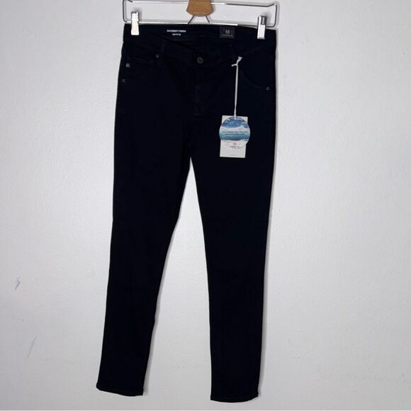 AG MATERNITY PRIMA Cigarette Leg Black Size 24 - Picture 4 of 11